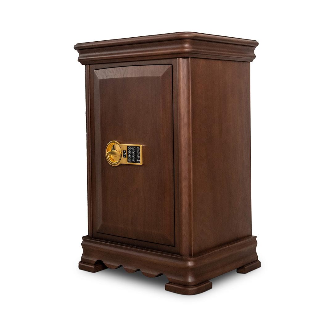 DKarat67_close.jpg Метален луксозен сейф Valberg EK-67 Gold EL Клас 1 дъб - Image 1