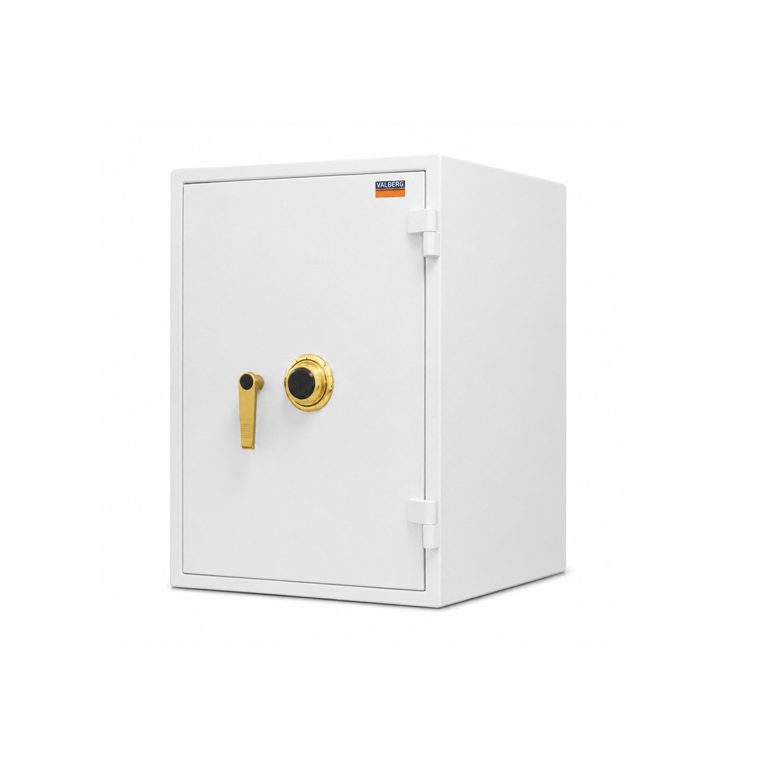 Комбиниран метален луксозен сейф Valberg GARANT-75 Gold CL Клас 1 бял-1 Комбиниран метален луксозен сейф Valberg GARANT-75 Gold CL Клас 1 бял - Image 1