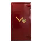 Комбиниран метален луксозен сейф Valberg Fort М-99 Gold EL Клас III червен