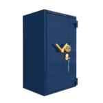 Комбиниран метален луксозен сейф Valberg Fort М-99 Gold KL+EL Клас III синя перла