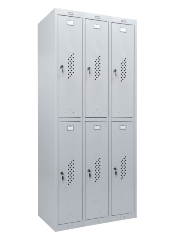 Метален гардероб Praktic ML 12-60 с шест врати 183 х 90 х 50 см