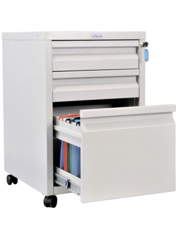 Метален офис контейнер за бюро Praktic BA4 65 x 42 x 49 см