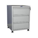 Метален офис контейнер за бюро Praktic BFC 66 x 48 x 49 см
